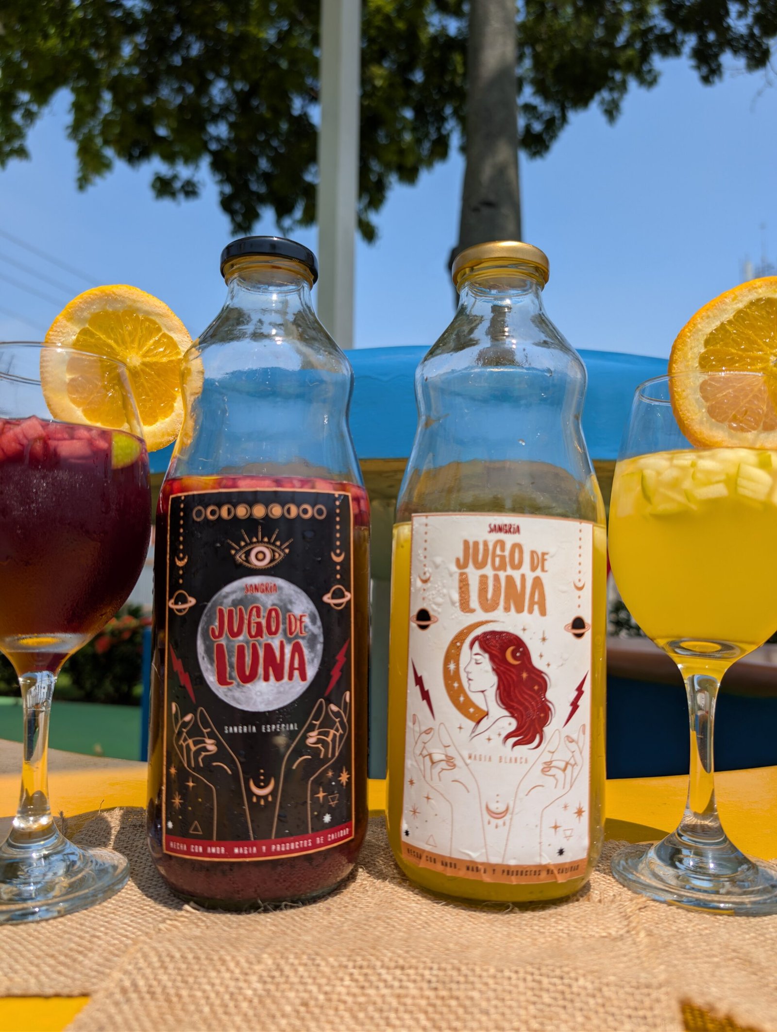Combo Sangrias jugo luna